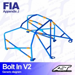 Arceau de Sécurité HONDA Civic (EP) 3-doors Hatchback BOLT IN V2