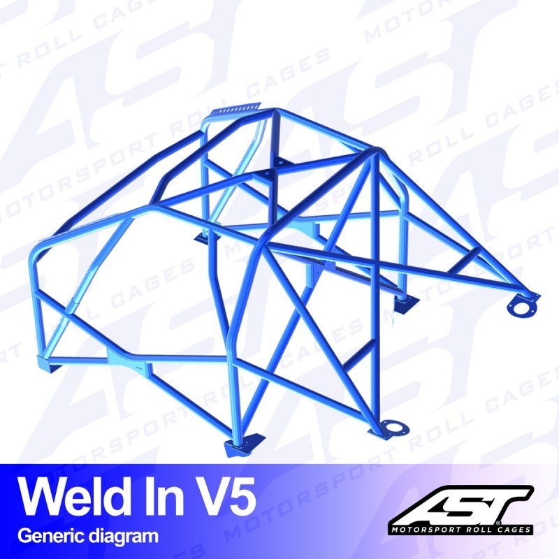 Arceau de Sécurité AUDI A3 / S3 (8L) 3-doors Hatchback FWD WELD IN V5 Arceau de Sécurité AUDI A3 / S3 (8L) 3-doors Hatchback FWD WELD IN V5