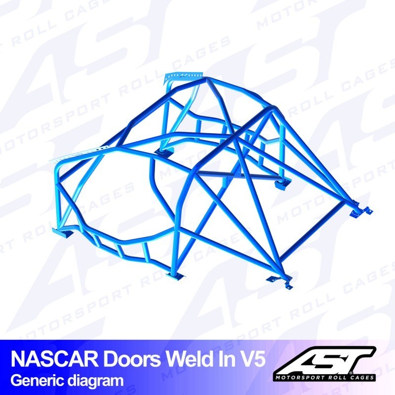 Arceau de Sécurité BMW (E36) 3-Series 5-doors Touring RWD WELD IN V5 NASCAR-door pour drift Arceau de Sécurité BMW (E36) 3-Series 5-doors Touring RWD WELD IN V5 NASCAR-door pour drift