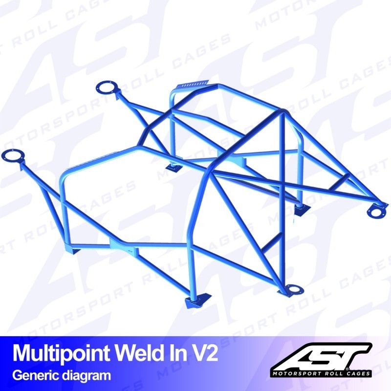 Arceau de Sécurité SUZUKI Swift (ZC32S) 3-door Hatchback MULTIPOINT WELD IN V2 Arceau de Sécurité SUZUKI Swift (ZC32S) 3-door Hatchback MULTIPOINT WELD IN V2