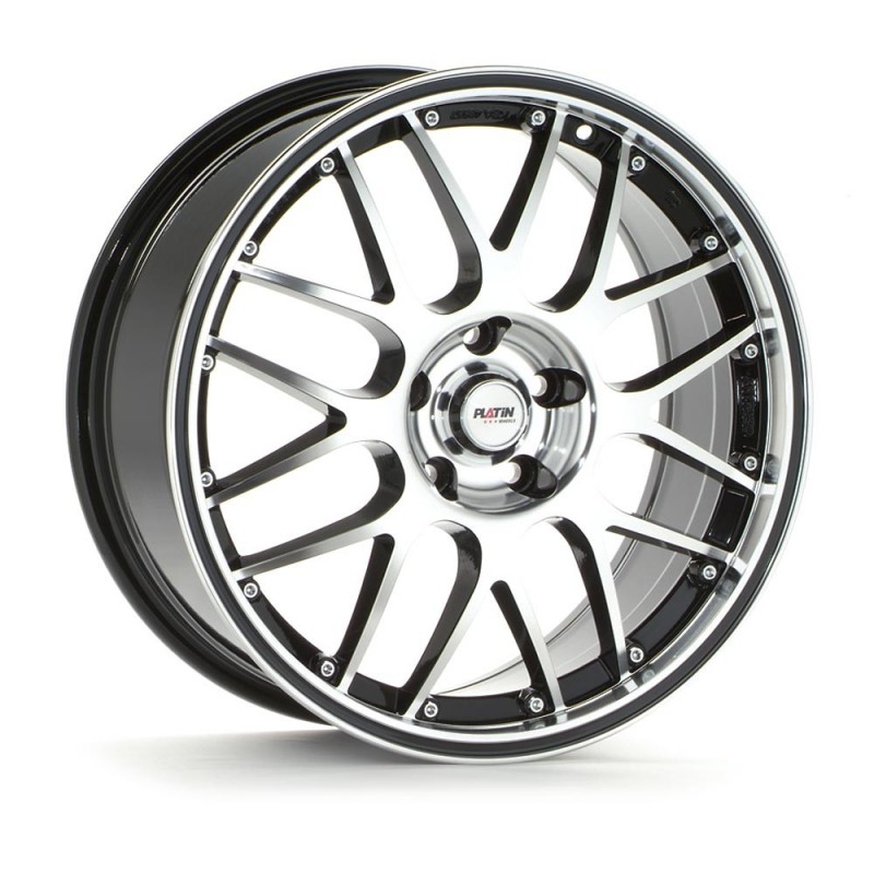 JANTE PLATIN P 61 Noir poli, liseret noir JANTE PLATIN P 61 Noir poli, liseret noir