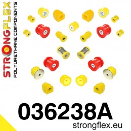 Kit silenblocs E46 M3 chassis complet type Sport 90ShA