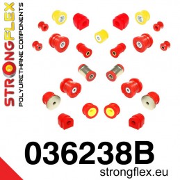 Kit silenblocs E46 M3 chassis complet type Origine 80ShA
