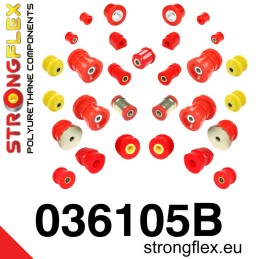 Kit silentblocs chassis complet E36 type origine 80ShA