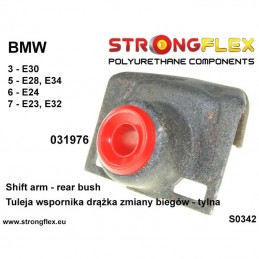 Silentbloc arriere de tringlerie de boite E30