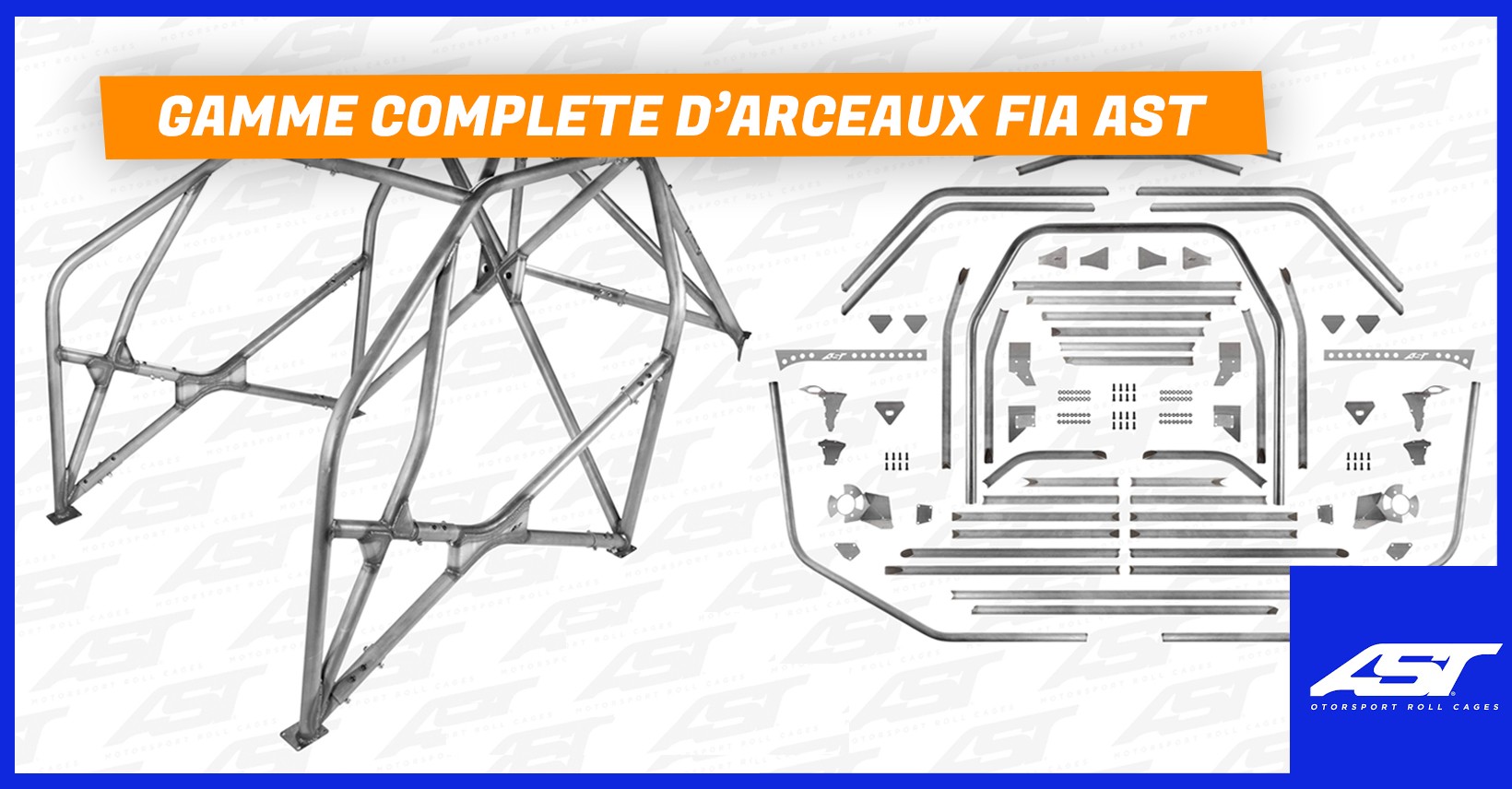 Gamme complète d'arceaux de sécurité FIA et training